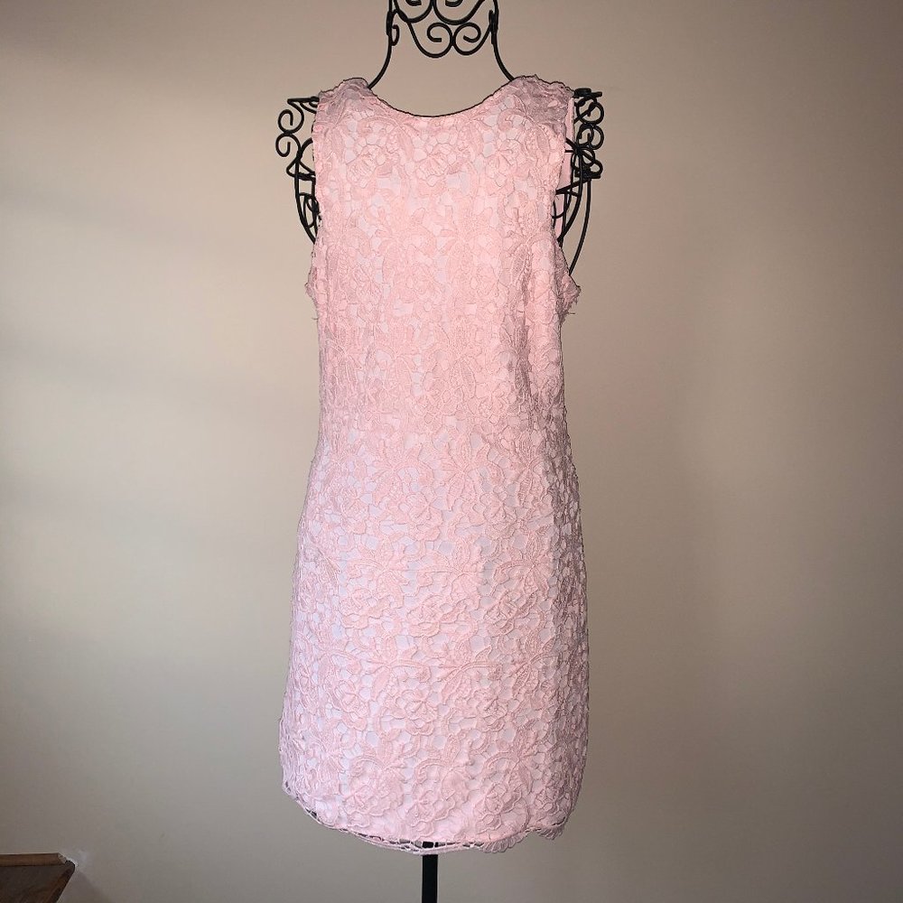 Aqua Lace Dress